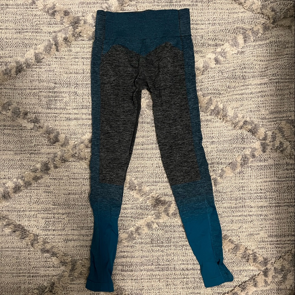 Gymshark blue/ grey leggings